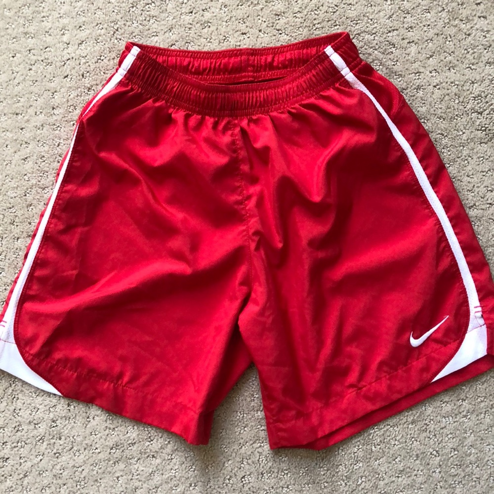 Nike dri fit soccer shorts size M and L